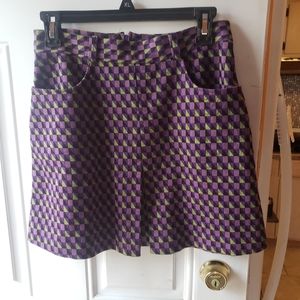 Streetwear USA vtg 90s Y2k Grunge Plaid Inverted Pleat SchoolGirl Mini Skirt  7